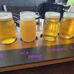 Beer flight IPAs Beer flight IPAs