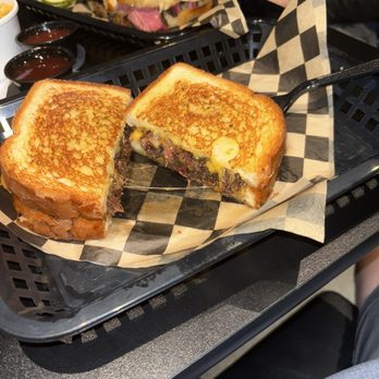 Destination Smokehouse - Brisket & Cheddar Sandwich - Barbeque Near Me - Murrieta, California Destination Smokehouse - Brisket & Cheddar Sandwich - Barbeque Near Me - Murrieta, California