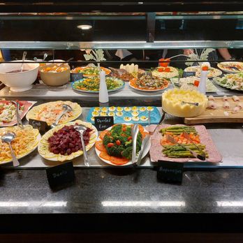 Leblon Steak - Salad Bar and Hot Dishes Buffet Table - Brazilian Near Me - Hillsdale, New Jersey Leblon Steak - Salad Bar and Hot Dishes Buffet Table - Brazilian Near Me - Hillsdale, New Jersey