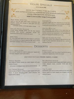 Menu photo 1 Jack's Brewing Company Fremont, CA Menu photo 1 Jack's Brewing Company Fremont, CA