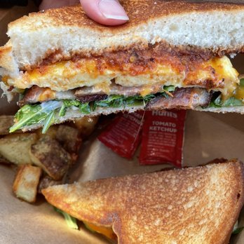 Decibel Coffee Works - Morning Sandwich, $10 - Coffee & Tea Near Me - Tucson, Arizona Decibel Coffee Works - Morning Sandwich, $10 - Coffee & Tea Near Me - Tucson, Arizona