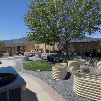 Oasis Outdoor Living - Low Maintenance yard with Nevada Blue gravel, Artificial Turf and paver borders - Masonry/Concrete Near Me - Carson City, Nevada Oasis Outdoor Living - Low Maintenance yard with Nevada Blue gravel, Artificial Turf and paver borders - Masonry/Concrete Near Me - Carson City, Nevada