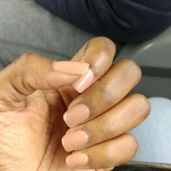 Karen Nail Salon Incorporated - This is a wrap set but it is done so professionally that it looks like my nails - Nail Salons Near Me - Brooklyn, New York