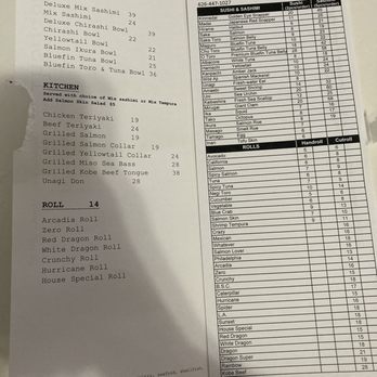 Opus Sushi - Menu 9/2022 - Japanese Near Me - Arcadia, California Opus Sushi - Menu 9/2022 - Japanese Near Me - Arcadia, California