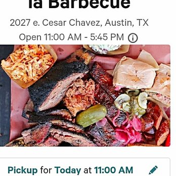 la Barbecue - Order link www.toasttab.com/la-barbecue - Barbeque Near Me - Austin, Texas