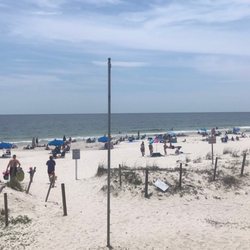 Sandpiper Condominium - Please replace the American flag. Hurricane Sally took it I bet. I miss it flying out by the beach.