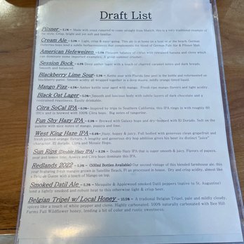 Bog Brewing Company - Drafts - Breweries Near Me - Saint Augustine, Florida Bog Brewing Company - Drafts - Breweries Near Me - Saint Augustine, Florida