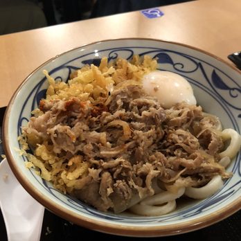 Marugame Udon - Nikutama - Japanese Near Me - Costa Mesa, California