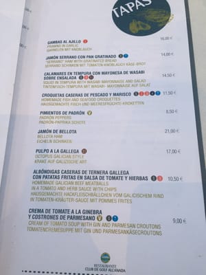 Menu photo 3 Alcanada Alcúdia, PM