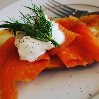 Janchenko's Bakery - potato pancakes with smoked salmon - Desserts Near Me - Toronto, Ontario