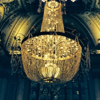 Chicago Theatre - Chandelier crystals - Performing Arts Near Me - Chicago, Illinois