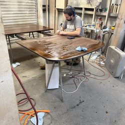 Traditions Workshop - This is our bread and butter work, we Restore tables every week