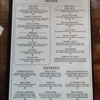 Nosh - Dinner menu - New American Near Me - Rochester, New York