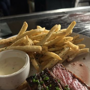 Brasserie La Banque - Steak frites NY strip - French Near Me - Charleston, South Carolina Brasserie La Banque - Steak frites NY strip - French Near Me - Charleston, South Carolina