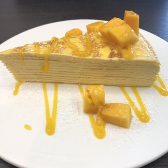 Icy Melon - Mango Crepe - pretty good - Desserts Near Me - Edison, New Jersey Icy Melon - Mango Crepe - pretty good - Desserts Near Me - Edison, New Jersey