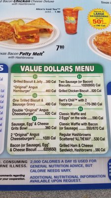 Menu photo 2 Waffle House Plano, TX