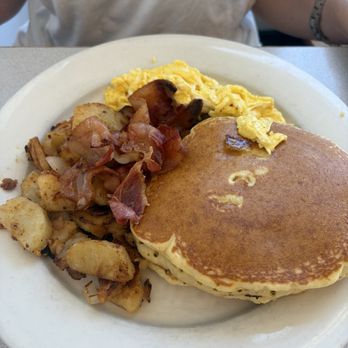 Cafe Mirror - #3. Two Pancakes Combo - Coffee & Tea Near Me - Brighton, Massachusetts Cafe Mirror - #3. Two Pancakes Combo - Coffee & Tea Near Me - Brighton, Massachusetts