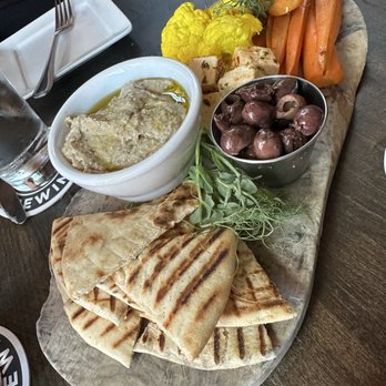 Triumph Brewing Company - Mezze Plate starter - Gastropubs Near Me - New Hope, Pennsylvania Triumph Brewing Company - Mezze Plate starter - Gastropubs Near Me - New Hope, Pennsylvania