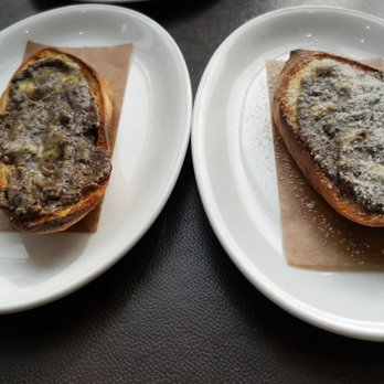 Buca Yorkville - Black truffle crostini - Italian Near Me - Toronto, Ontario