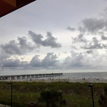 Best Western Oceanfront - Nice view from tiny balcony - Hotels Near Me - Jacksonville Beach, Florida