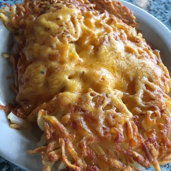 Metro Diner - Cheesy hash browns - American Near Me - Raleigh, North Carolina Metro Diner - Cheesy hash browns - American Near Me - Raleigh, North Carolina