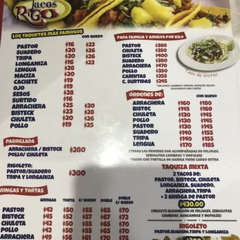Tacos Rigo - Mexican Near Me - Cancún, ROO Tacos Rigo - Mexican Near Me - Cancún, ROO