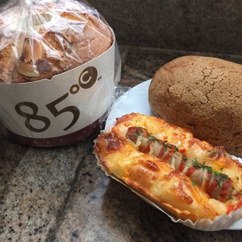 85°C Bakery Cafe-Stonestown - Coffee bread $3, spicy sausage $2.2, cake $5 - Coffee & Tea Near Me - San Francisco, California 85°C Bakery Cafe-Stonestown - Coffee bread $3, spicy sausage $2.2, cake $5 - Coffee & Tea Near Me - San Francisco, California