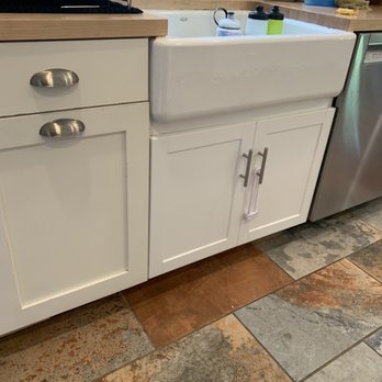 Class Act Construction - Kitchen cabinet door and interior wood replacement after leak and dry rot - Roofing Near Me Class Act Construction - Kitchen cabinet door and interior wood replacement after leak and dry rot - Roofing Near Me