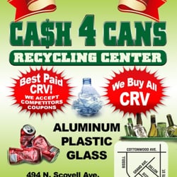 CASH 4 CANS RECYCLING CENTER - 27 Reviews - Recycling Center - 494 N ...
