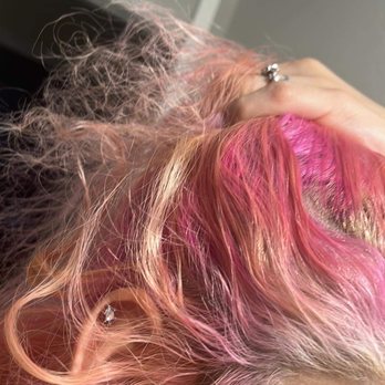 Salon Vo - different tones of blonde and pink - Hair Salons Near Me - Denver, Colorado
