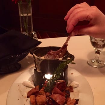 Roaring Fork - Lamb pop fondue. Crispy, tender, and juicy. - American Near Me - Scottsdale, Arizona Roaring Fork - Lamb pop fondue. Crispy, tender, and juicy. - American Near Me - Scottsdale, Arizona