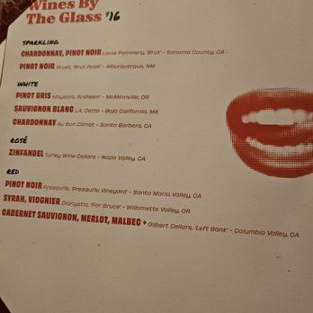 Fancypants - Wine menu - Steakhouses Near Me - Nashville, Tennessee