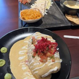 Chimichanga and cheese quesadillas Chimichanga and cheese quesadillas