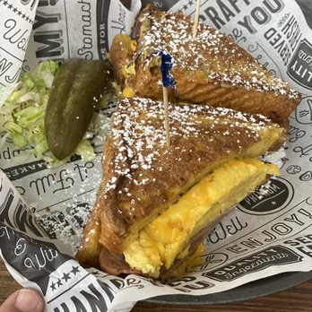 Brandon’s Diner - french toast sandwich almost like monte cristo - Tacos Near Me - Riverside, California Brandon’s Diner - french toast sandwich almost like monte cristo - Tacos Near Me - Riverside, California