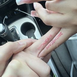 Both of our fingers 4 days old Both of our fingers 4 days old