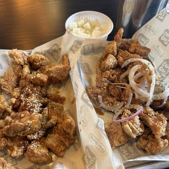 Twozone Chicken - Soy Garlic and Soy Bulgogi - Chicken Shop Near Me - Los Angeles, California Twozone Chicken - Soy Garlic and Soy Bulgogi - Chicken Shop Near Me - Los Angeles, California