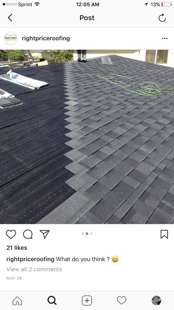 Slide of Mike Adams Roofing