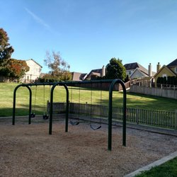 Coffee Lane Park - Swings and huge grass (goes downhill) play area