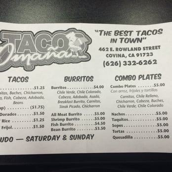 Tacos Omanas - Mexican Near Me - Covina, California Tacos Omanas - Mexican Near Me - Covina, California
