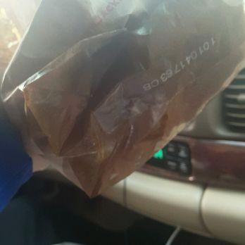 Jack in the Box - Bag dripping in oil messed up my car seat, carpet and my clothes. - Tacos Near Me - San Leandro, California