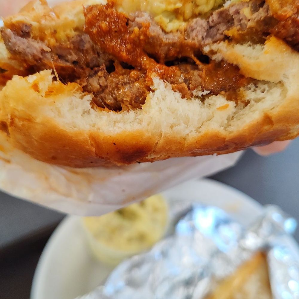 TJ's Deli & Grill - The Carolina burger, cheese burger with chili. So good - Delis Near Me - Winston Salem, North Carolina