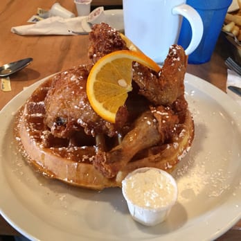 Brownstone Pancake Factory - Chicken and waffles - Breakfast & Brunch Near Me - Edgewater, New Jersey