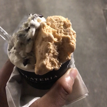 Piccola Gelateria - Stratchiatella + Thai Tea - Gelato Near Me - New Orleans, Louisiana
