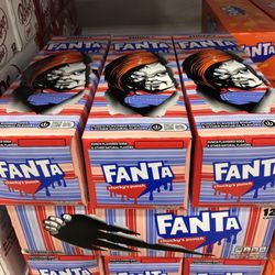Super 1 Foods - Fanta. Chucky's Punch. Available in 12 packs here. Just in time for Halloween 2025.
