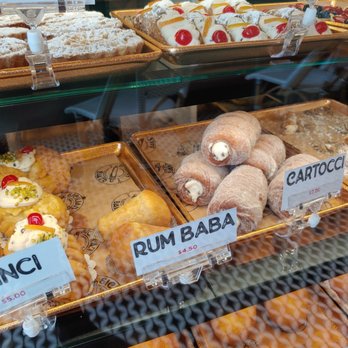 The Sicilian Baker - Rum baba was a tad sweet for me, but delicious! - Bakeries Near Me - Chandler, Arizona The Sicilian Baker - Rum baba was a tad sweet for me, but delicious! - Bakeries Near Me - Chandler, Arizona