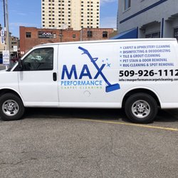 Max Performance Carpet Cleaning - Truck mount van
