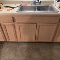 Lowe's Home Improvement - Installed cabinet