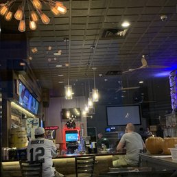 Football fans at the bar top Football fans at the bar top