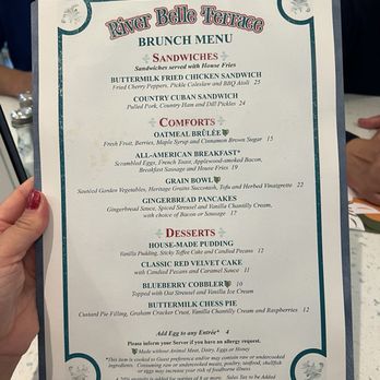 River Belle Terrace - Brunch menu - Desserts Near Me - Anaheim, California River Belle Terrace - Brunch menu - Desserts Near Me - Anaheim, California