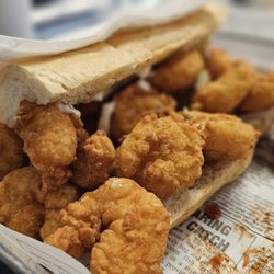 Shannon's Seafood Kitchen - po boy sandwich